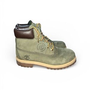 Timberland Women’s Green Leather Boots
